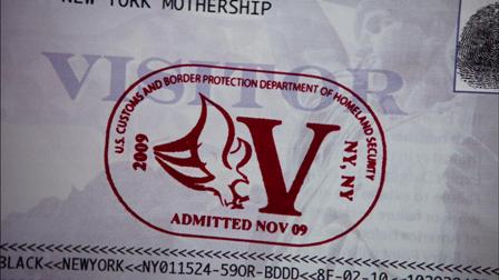 V stamp