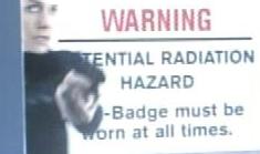 Blue energy radiation hazard