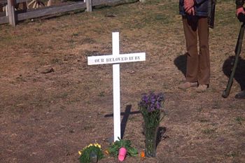 Ruby's grave