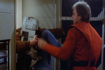 Donvan clutching fake Betacam